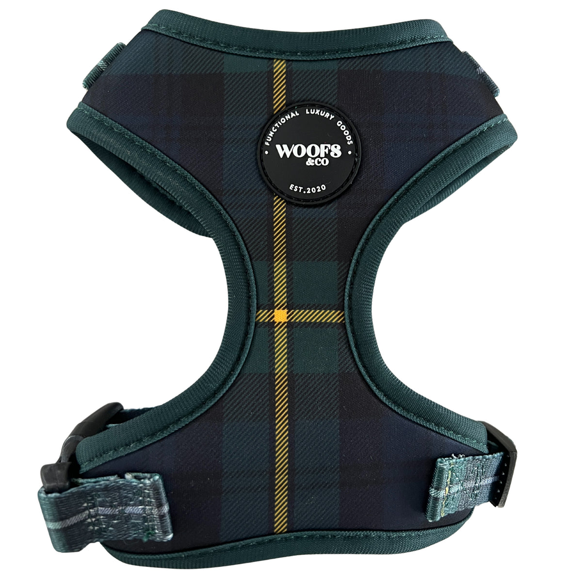 Geschirr Tartan Blue/Green