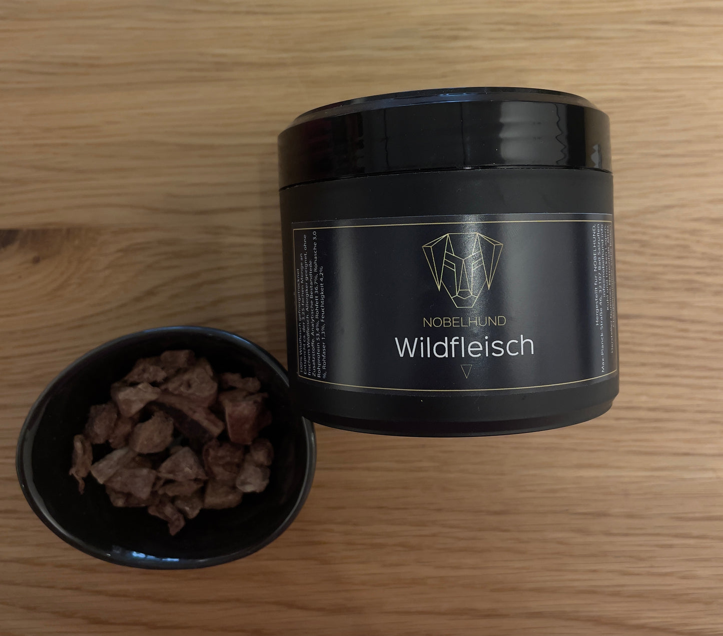 gefriergetrocknete Wildfleisch-Leckerlis