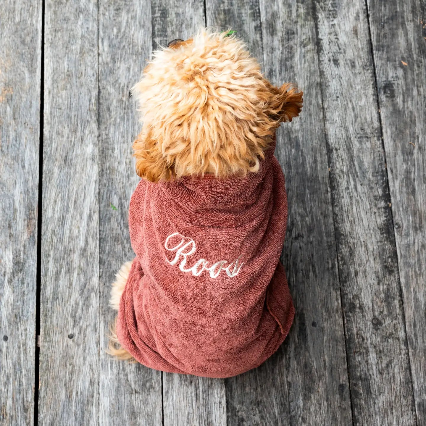 Brown Bathrobe