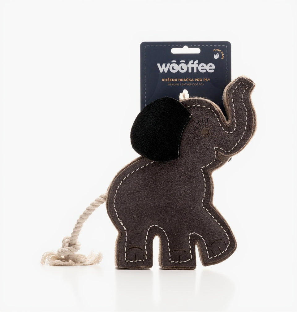 Lederspielzeug - Elefant