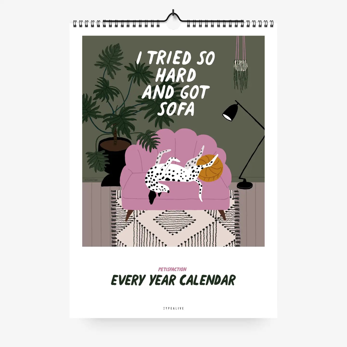 Wandkalender / I Tried So Hard And I Got Sofa