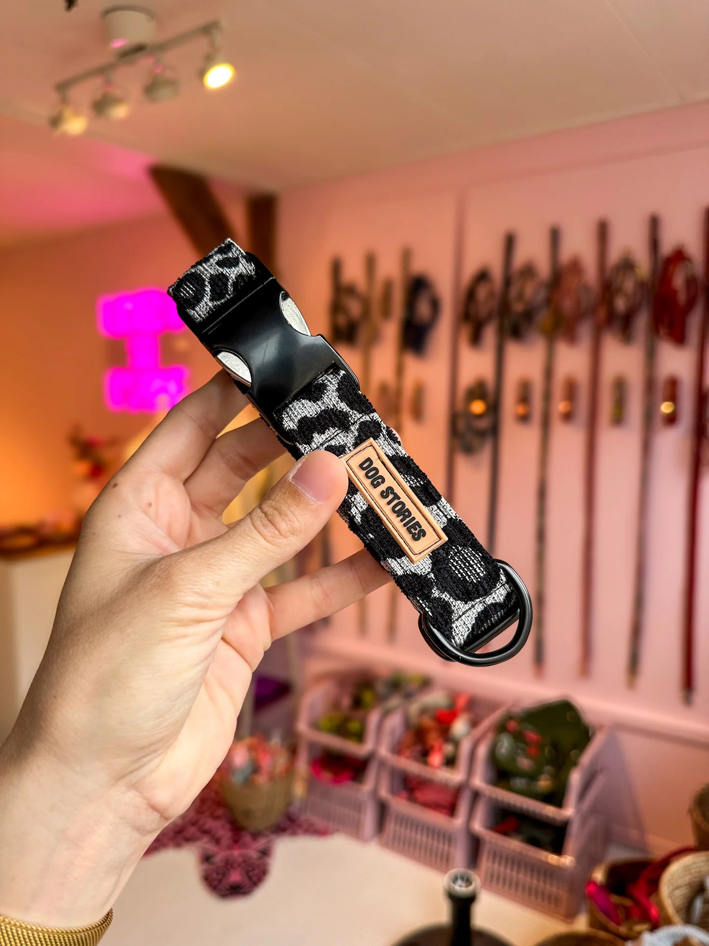 Halsband Black Panter