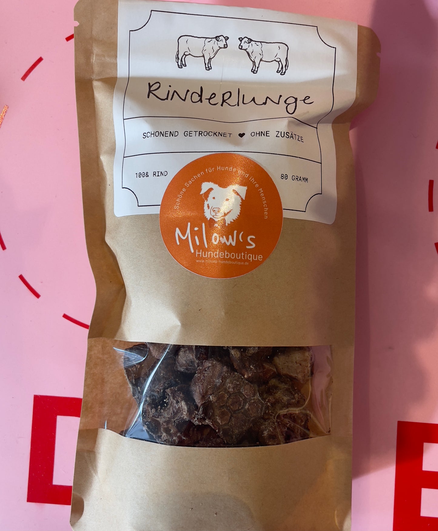 Rinderlunge Tüte 100g