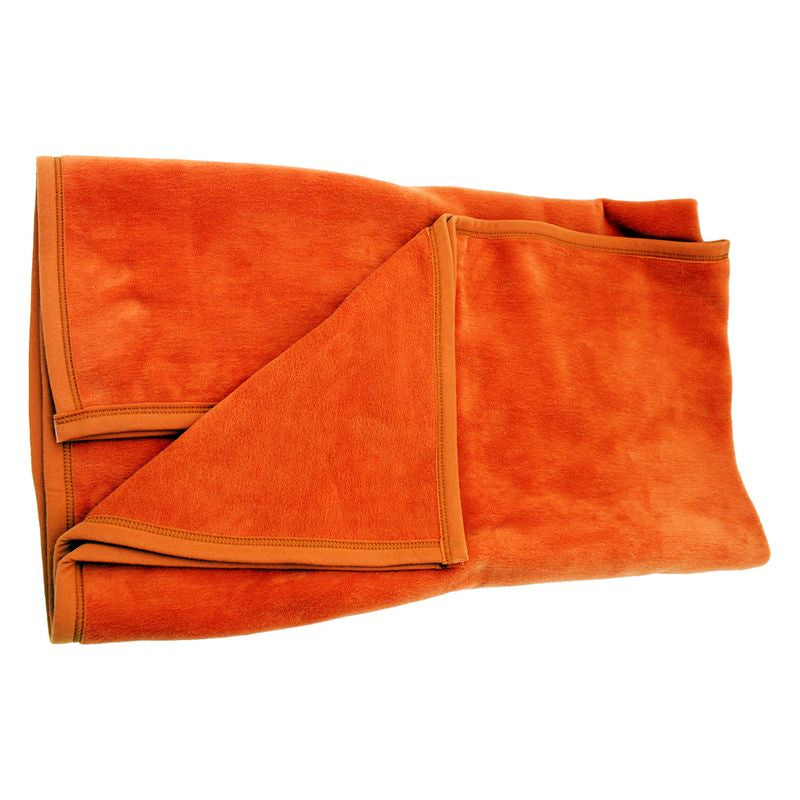 Kuscheldecke terracotta 100x140cm