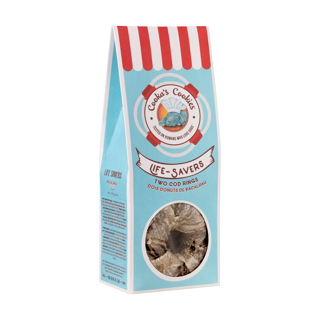 Live Savers - Codfish Chews Leckerlis - Cookas Cookies
