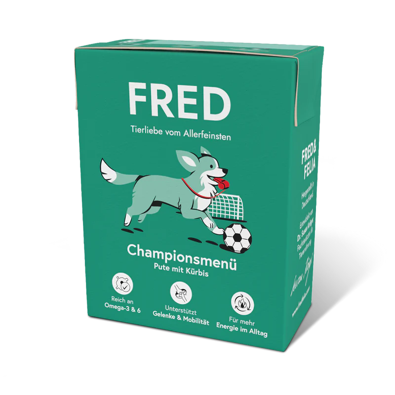 Championsmenü – Pute mit Kürbis – FRED & FELIA