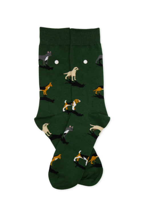 Socken mit Hunden