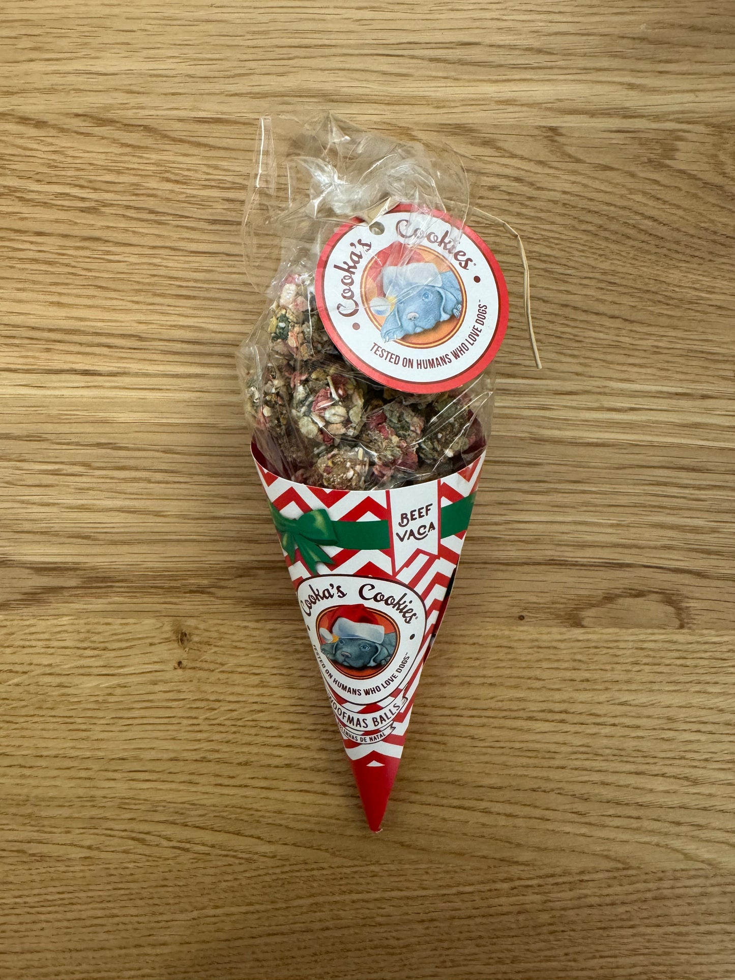 Christmas Balls Beef - Leckerli Kegel X-Mas Edition rot