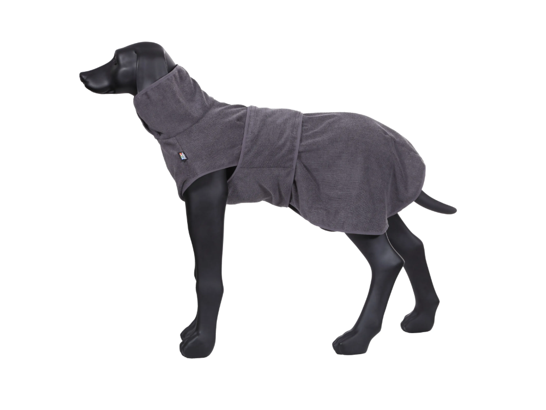 Bademantel Micro Light - grau