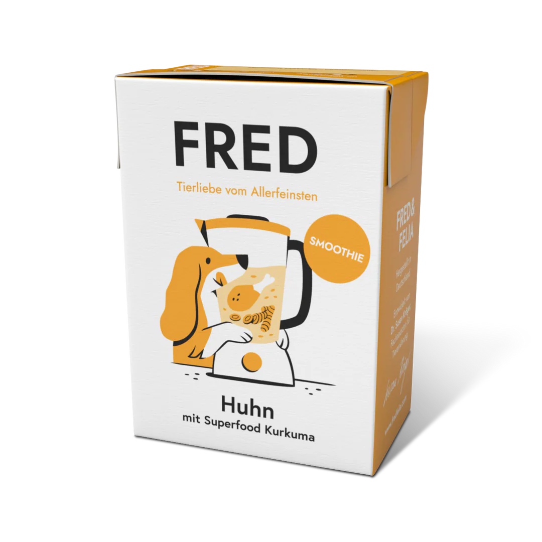 Smoothie Huhn mit Kurkuma 200g- Fred & Felia