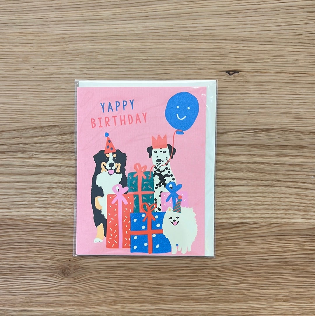 Postkarte - Yappy Birthday