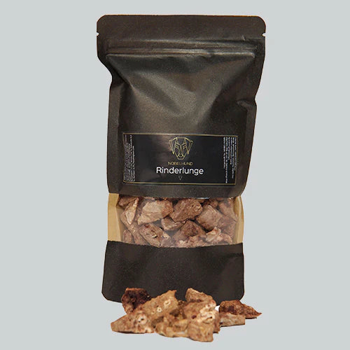 gefriergetrocknete Rinderlungen-Leckerlis