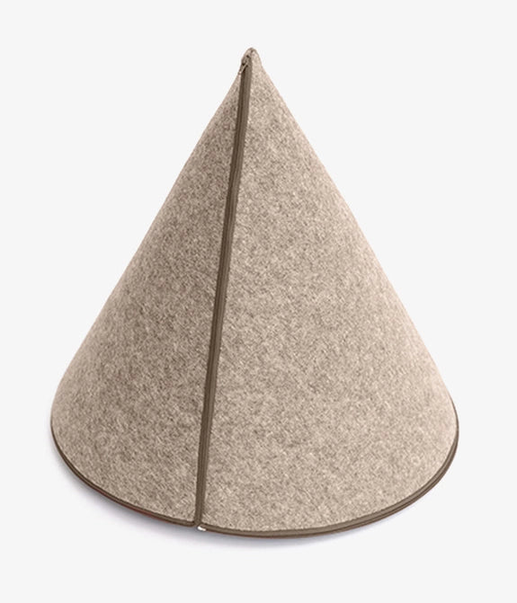 Beiges Tipi für Hund & Katze
