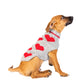 rote Herzen - Hundepullover