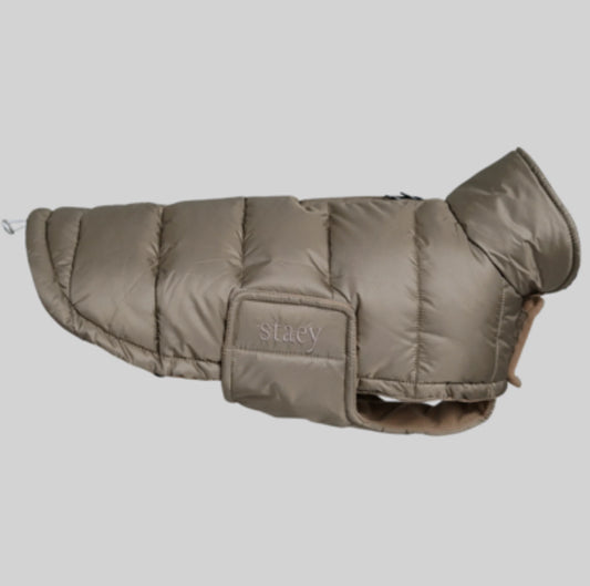 Hundemantel Nora - taupe staey