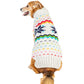 Regenbogen Schneeflocken - Hundepullover