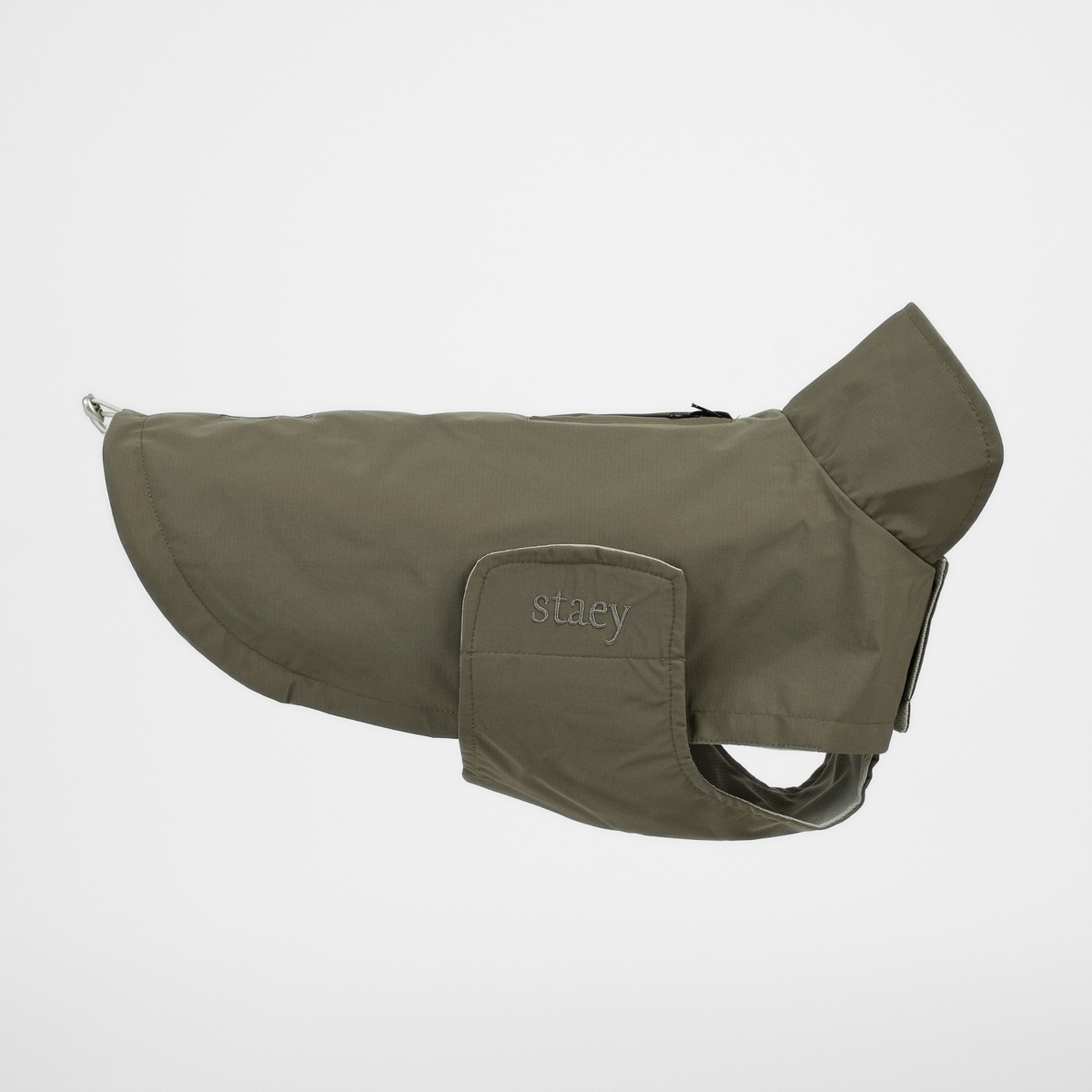 Taja Dog Raincoat | Moss Green