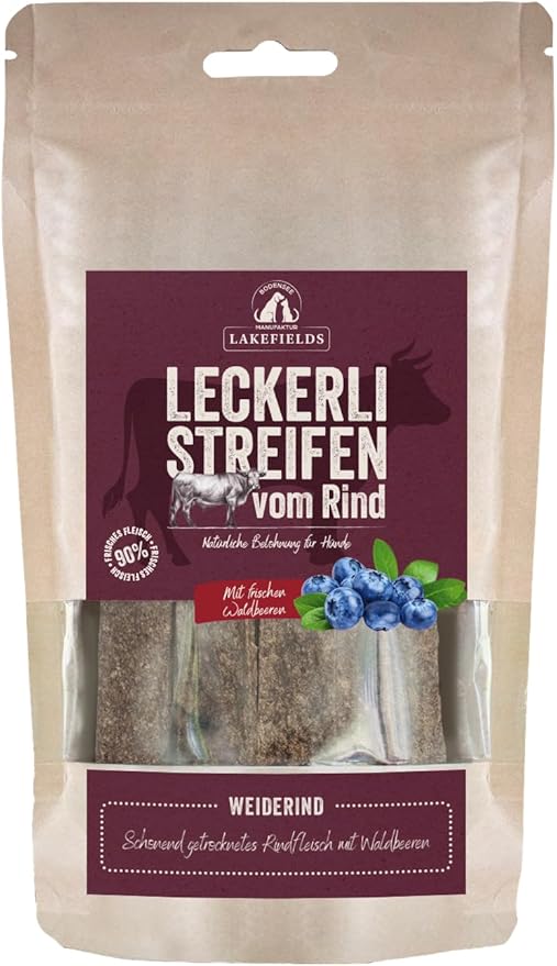 Leckerli Streifen Rind