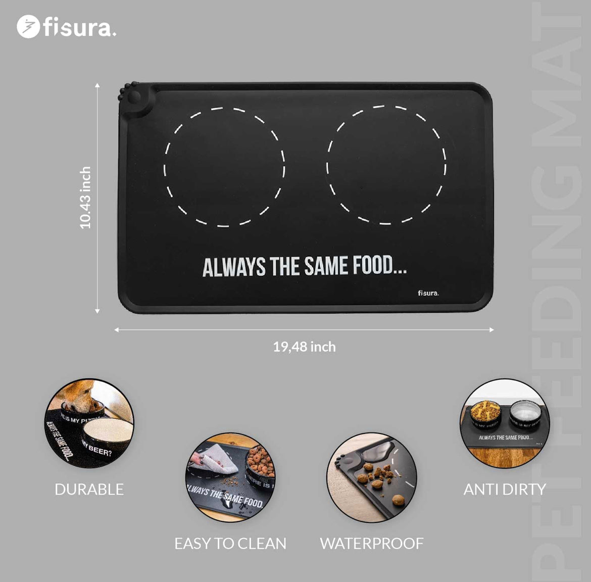 Feeding Mat - Always the same food