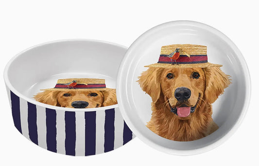 Gunther Pet Bowl Large - Golden Retriever