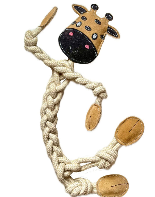 Zerrspielzeug Giraffe L