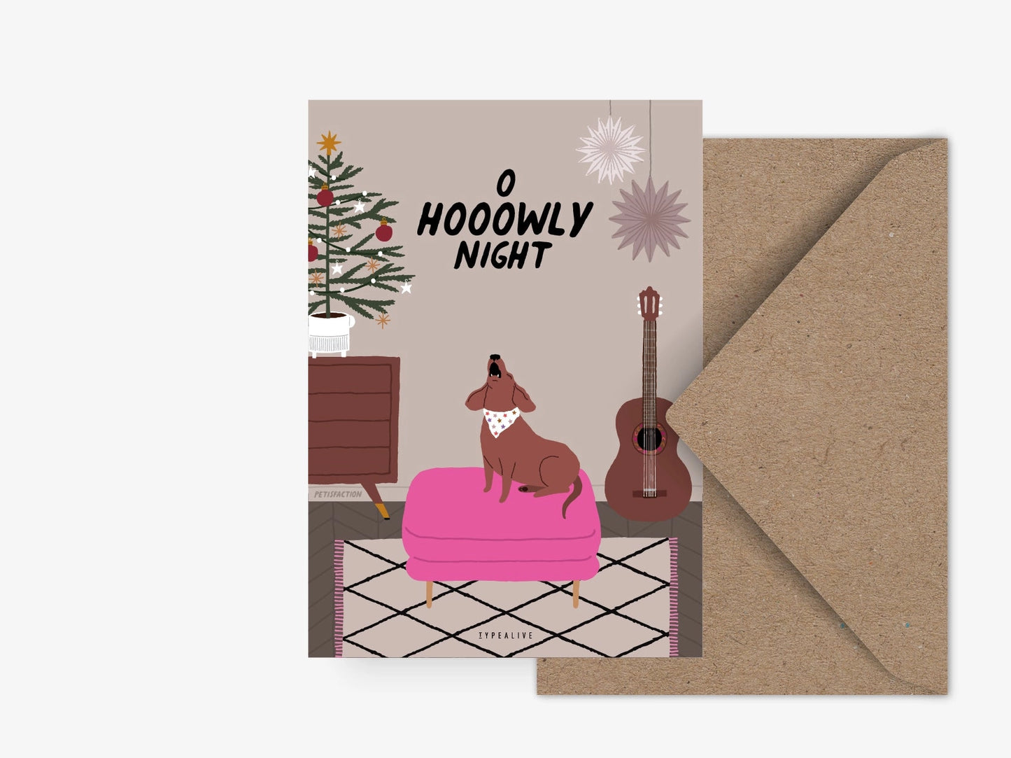 Postkarte/ O Hooowly Night