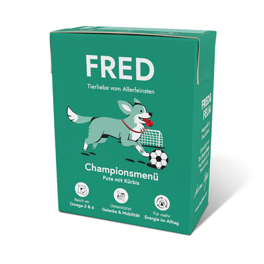 Championsmenü – Pute mit Kürbis  – FRED & FELIA