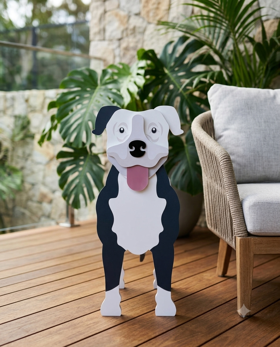 Blumentopf - als Hund