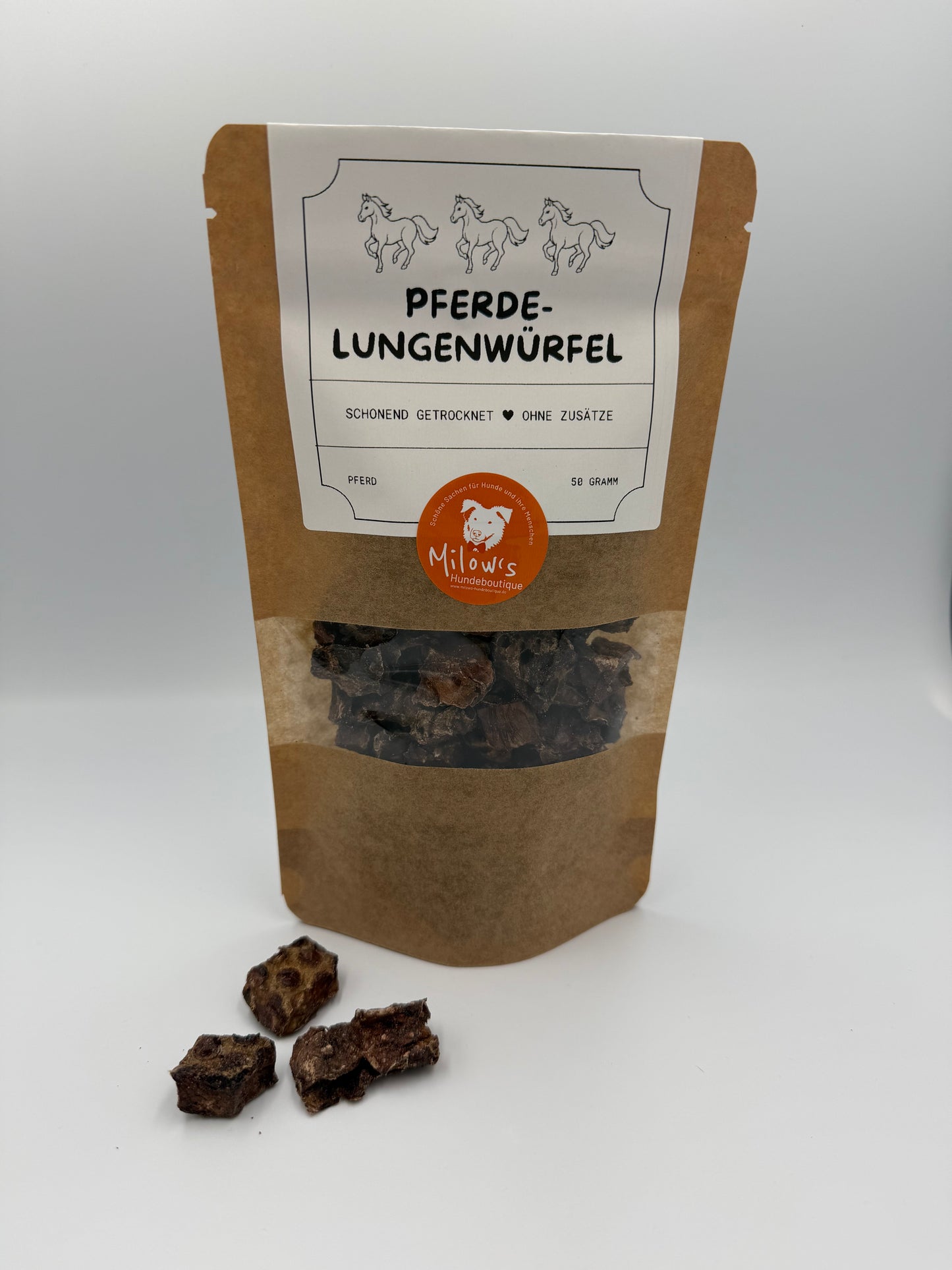 Pferde-Lungenwürfel 50g