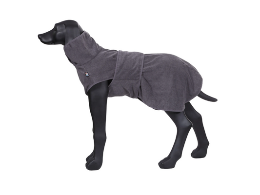 Bademantel Micro Light - grau