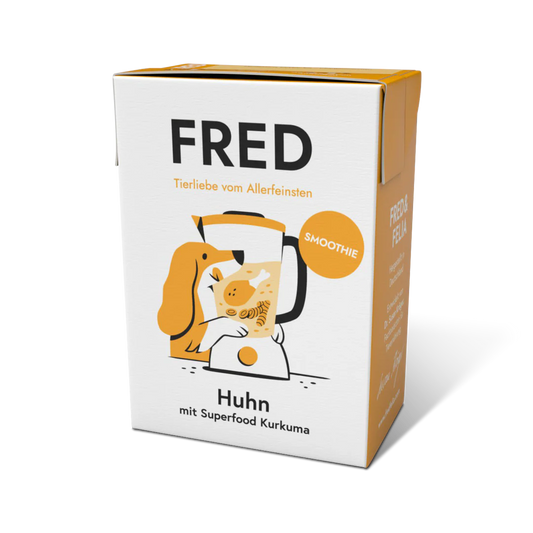 Smoothie Huhn mit Kurkuma 200g- Fred & Felia