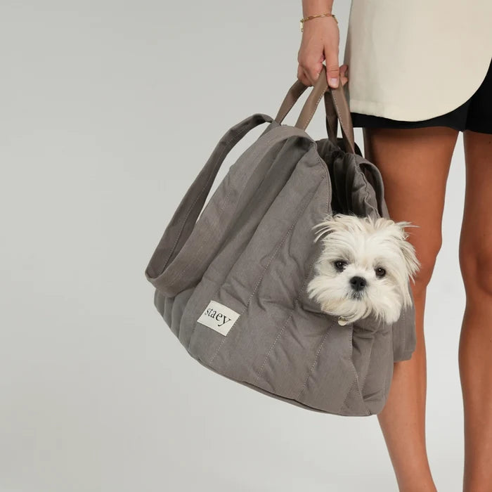 Hundetragetasche Elva Taupe – Staey