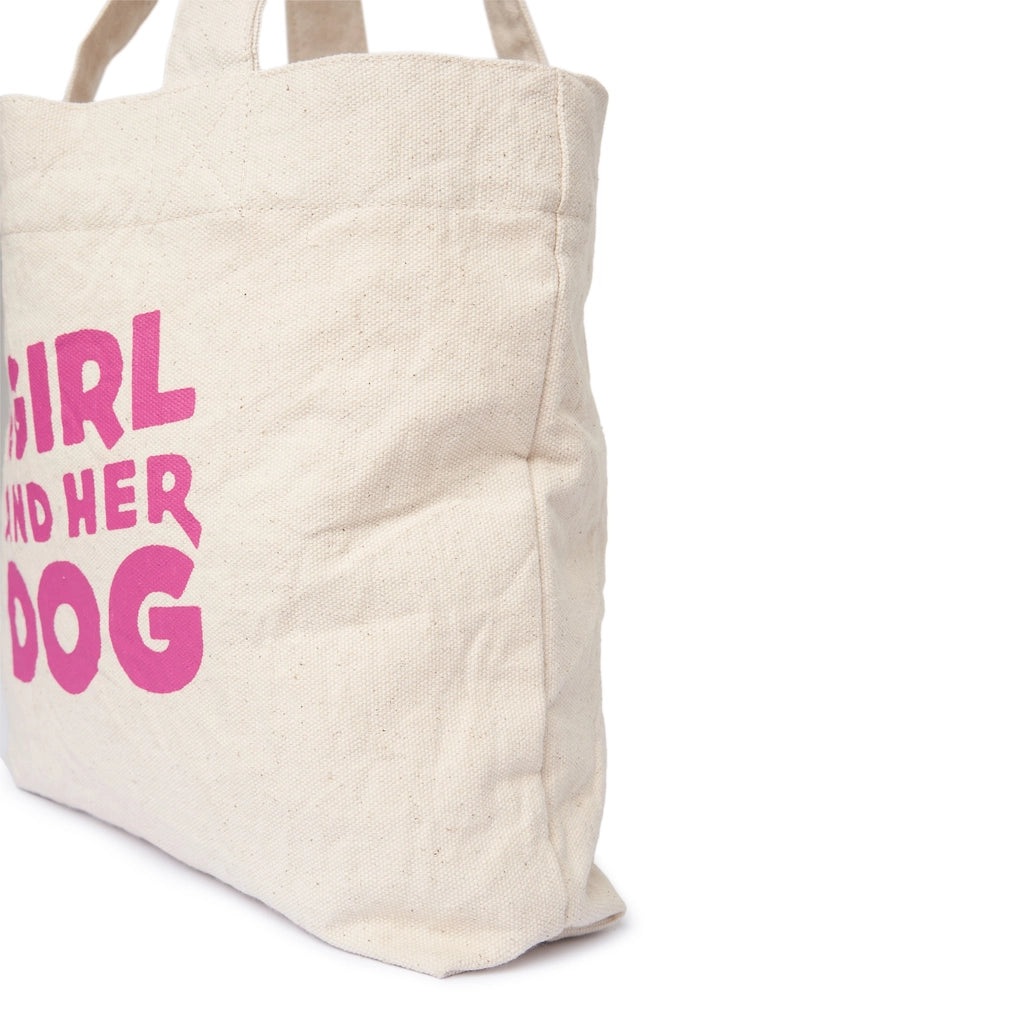 Kids Tote - A Girl and Her Dog - The Paws