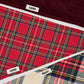 Corduroy Dog Bandana Design Burgundy, Cream