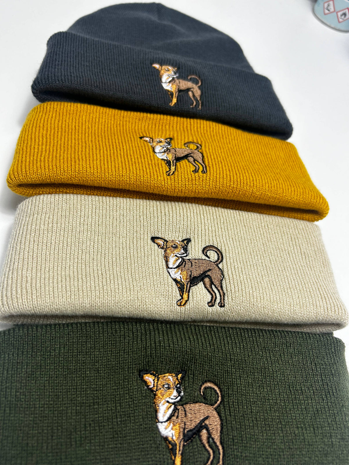 Bestickte Mütze - Chihuahua