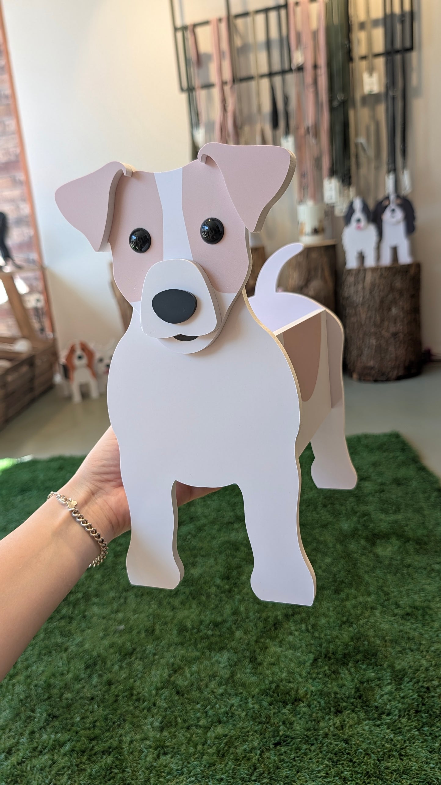 Blumentopf - als Hund