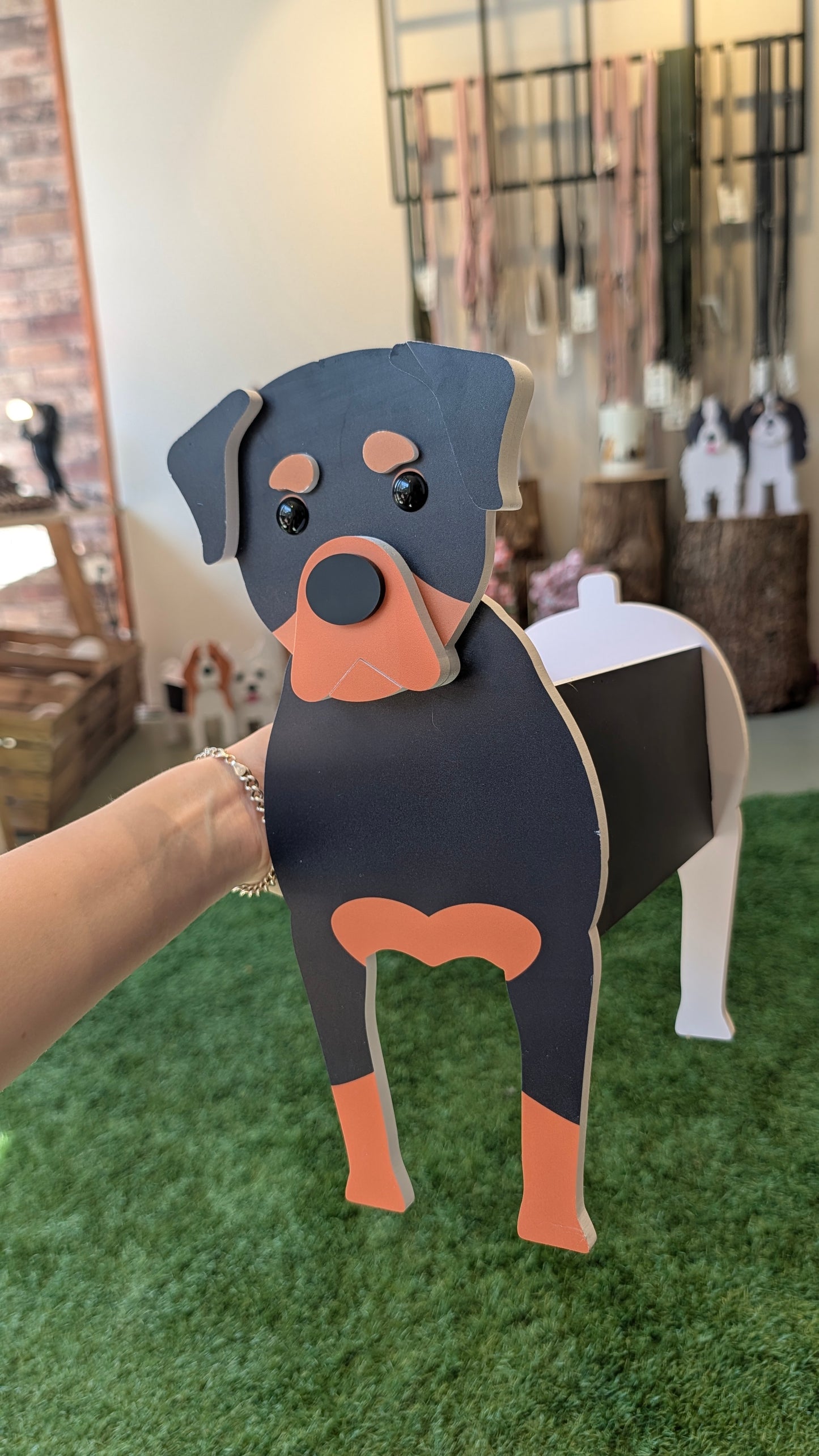 Blumentopf - als Hund