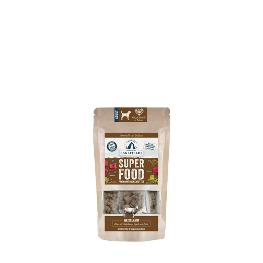 Superfood Trockenfutter – Weidelamm