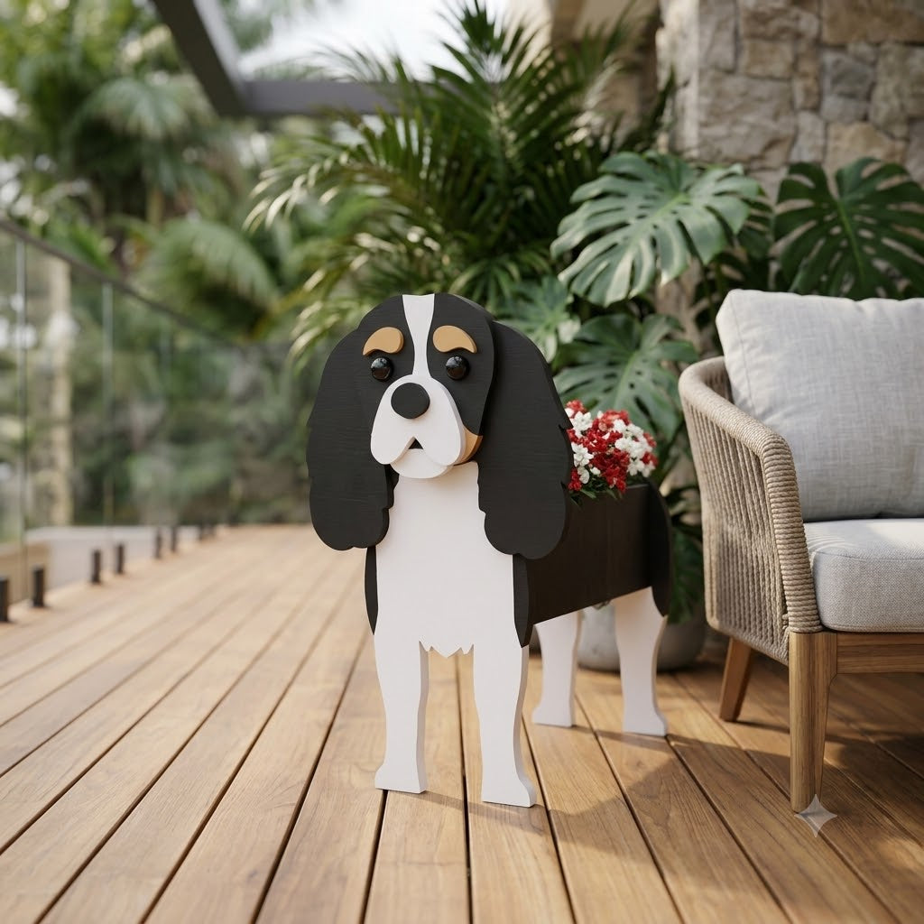 Blumentopf - als Hund